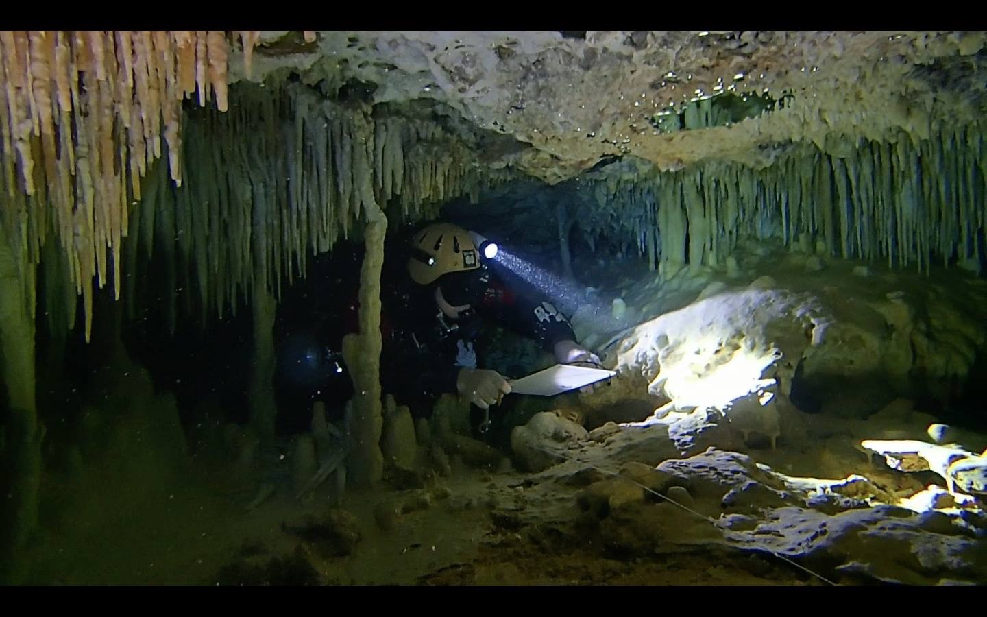 Advanced Cave Sidemount course in Playa del Carmen